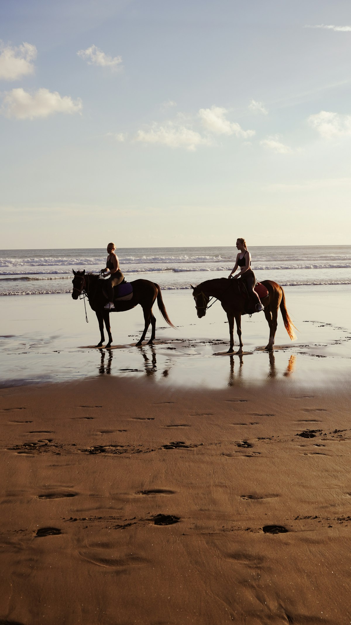 Horseback riding with Playa Ponies along the Nosara coastline